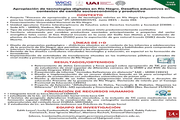 Apropiación de Tecnologías Digitales en Río Negro